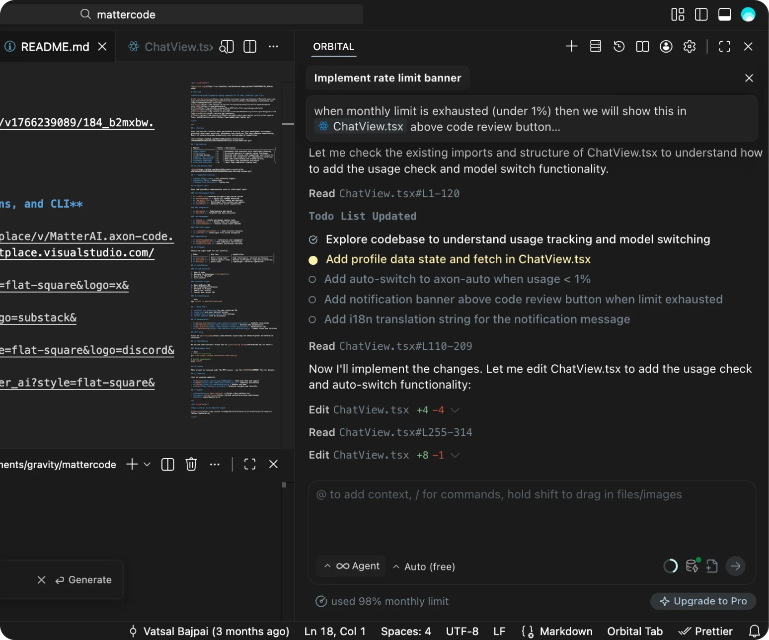 Orbital App Interface